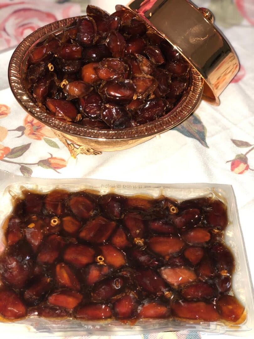 تمر خلاص حساوي حبة كبيرة اشقر انتاج السنة