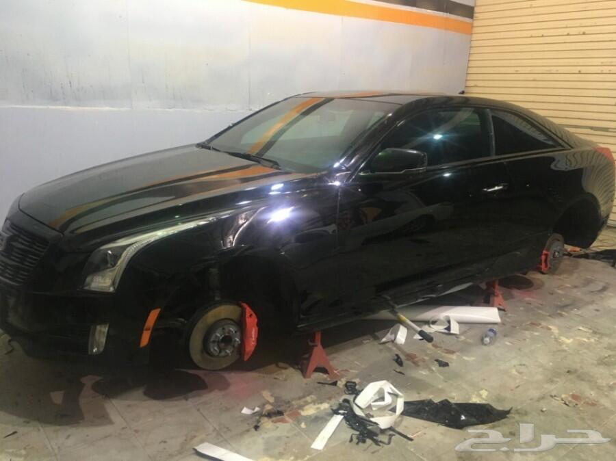 تجليد بلاك اديشن للكاديلاك ورش للكليبرات