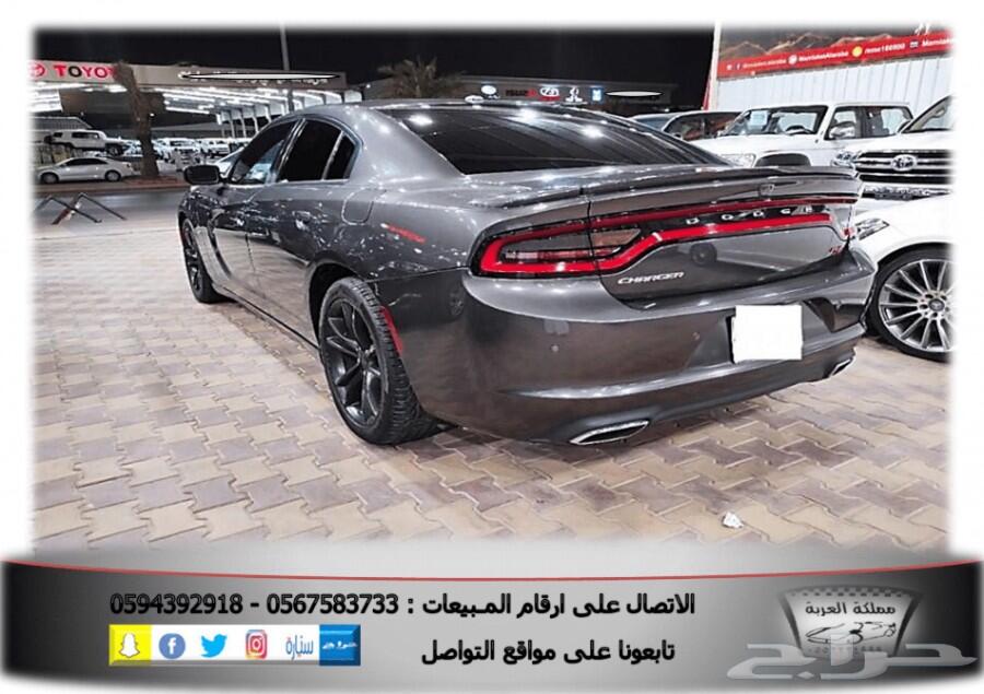 دودج تشارجر لون رصاصي موديل 2016 RT