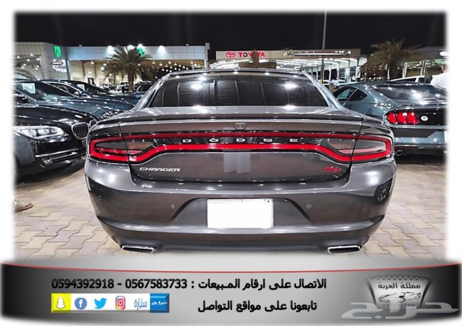 دودج تشارجر لون رصاصي موديل 2016 RT