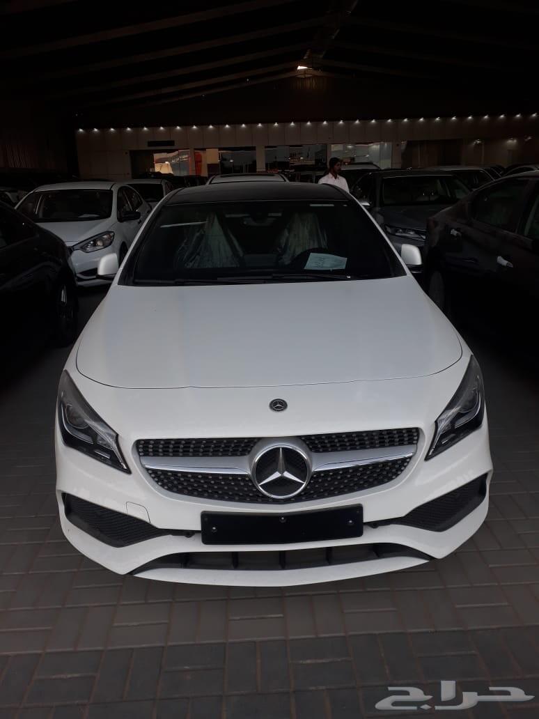 مرسيدس موديل 2019 ابيض CLA200
