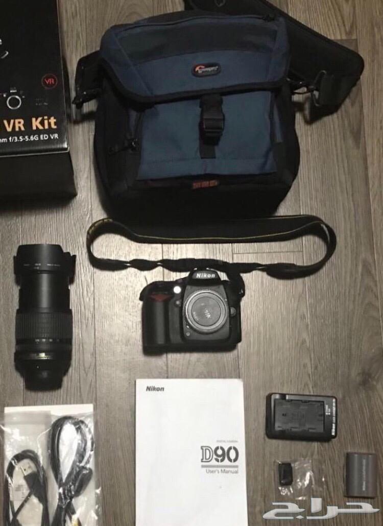 كاميرا نيكون D90 تصوير فوتوغرافي وفيديو