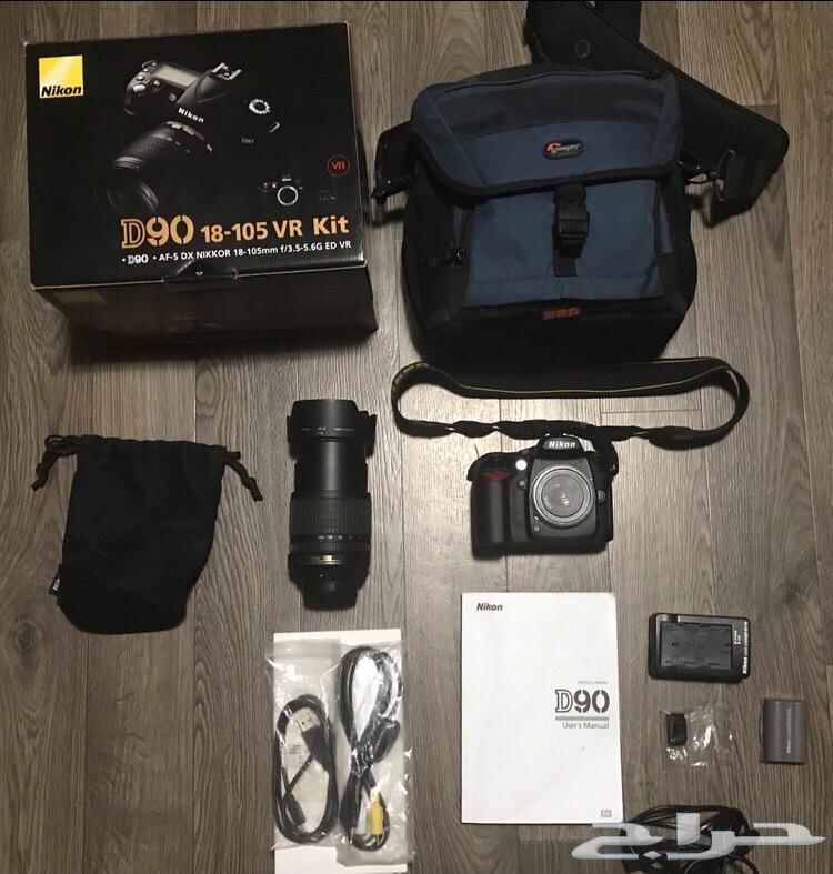 كاميرا نيكون D90 تصوير فوتوغرافي وفيديو