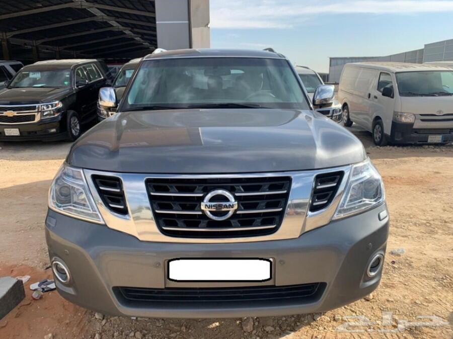 نيسان باترول 2017 LE حجم400 عداد77000كم