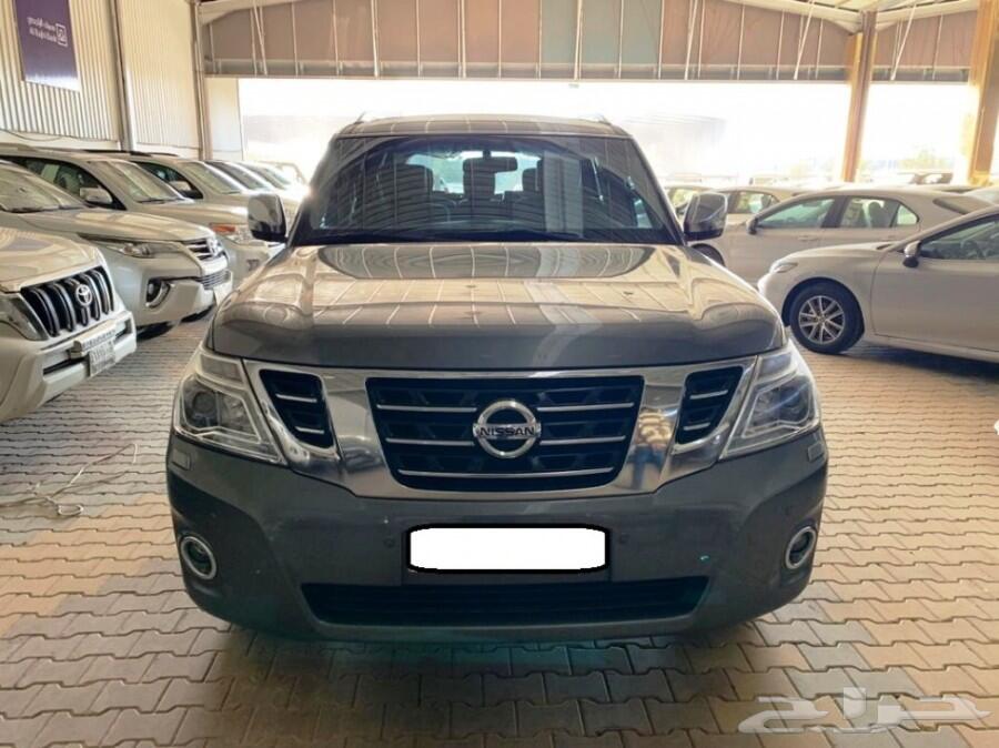 نيسان باترول 2017 LE حجم400 عداد77000كم