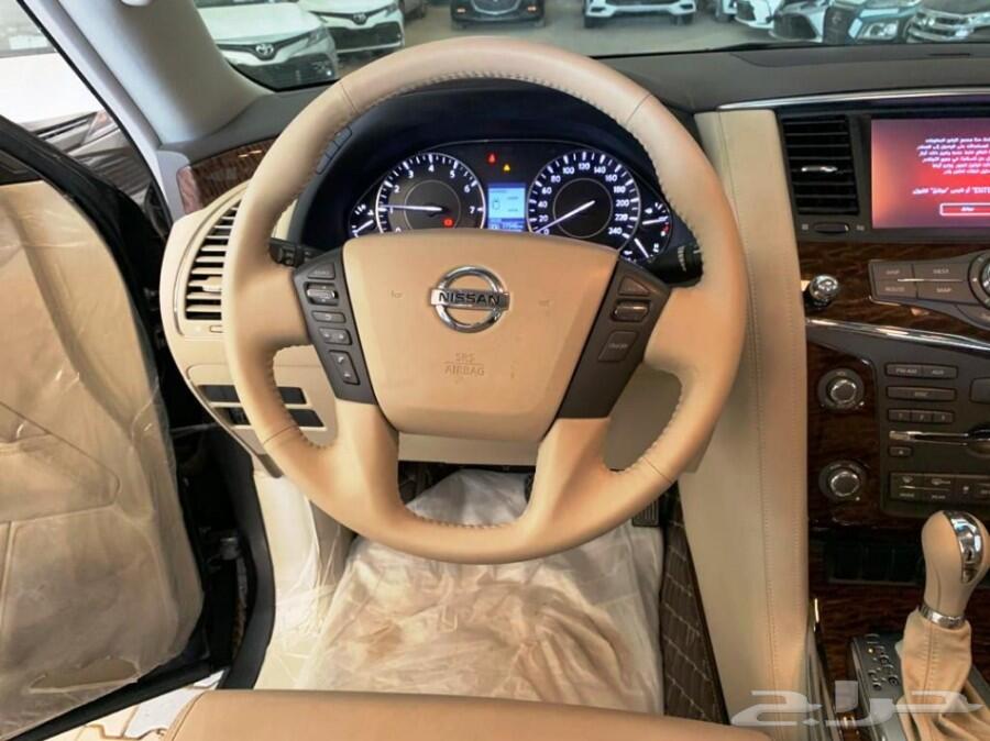 نيسان باترول 2017 LE حجم400 عداد77000كم
