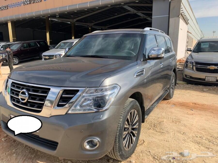 نيسان باترول 2017 LE حجم400 عداد77000كم