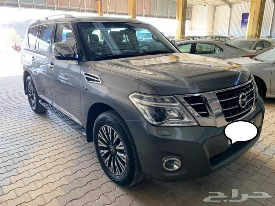 نيسان باترول 2017 LE حجم400 عداد77000كم