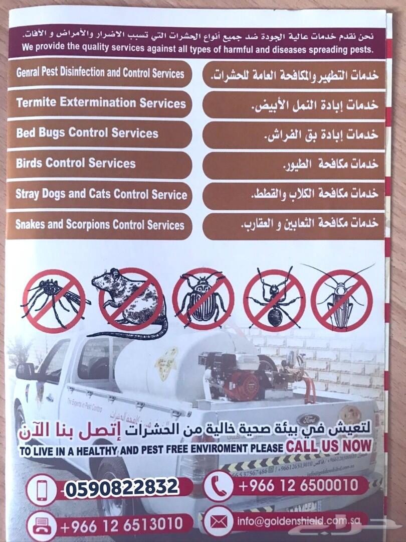 شركة مكافحة حشرات بجدة وتعقيم ضد كورونا